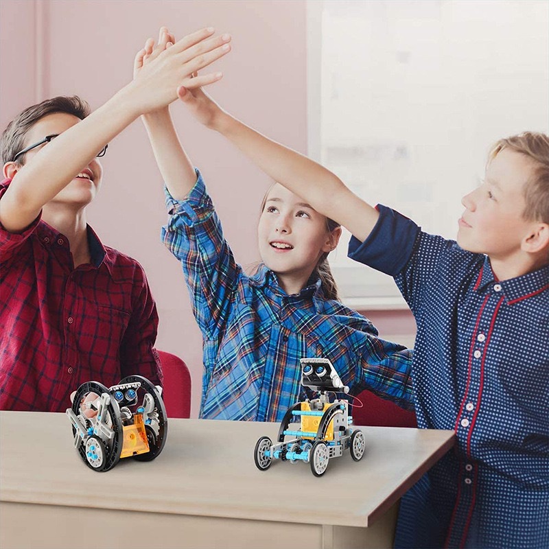 13-in-1 Solar Powered Robot Ki - Stem Robotics Kit recension och pris