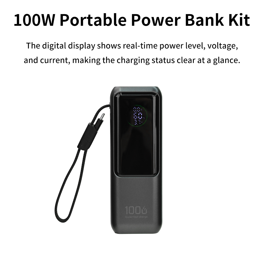 PD 100W Fast Charging Power Ba - Electronics Project Kit recension och pris