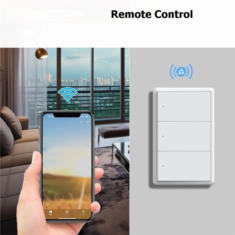 AAAN-Voice Controlled Tuya Wif - Smart Light Switch Wifi recension och pris
