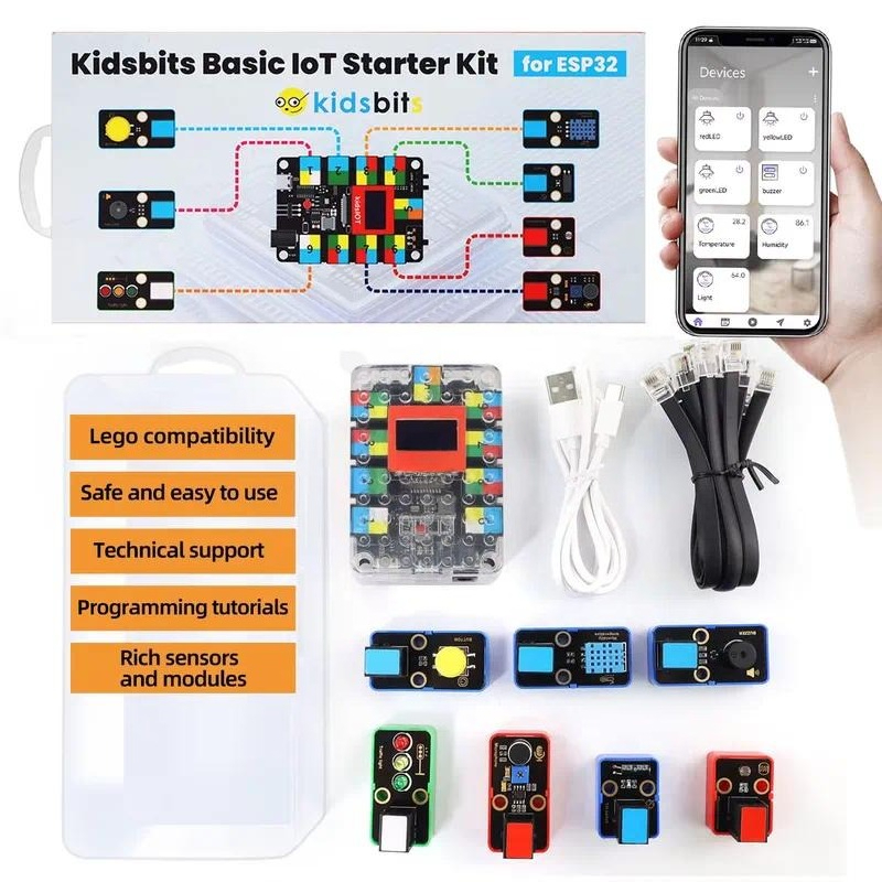 DIY Electronic STEM Kidbits Pr - Iot Kit Beginner recension och pris