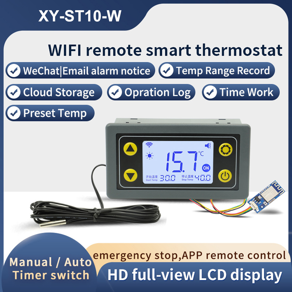 ST10-W/SA10-W/SA30-W/ST30-W DC - Wifi Thermostat recension och pris