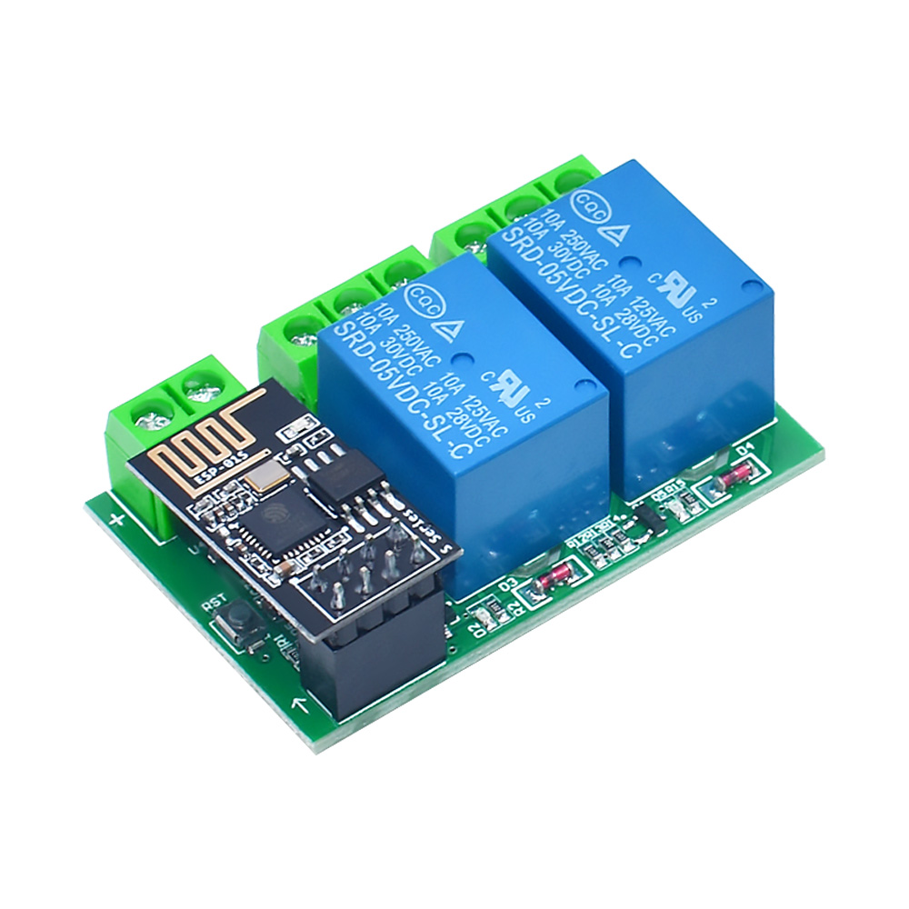 ESP8266 Dual Channel WIFI Rela - Esp8266 Relay Module recension och pris