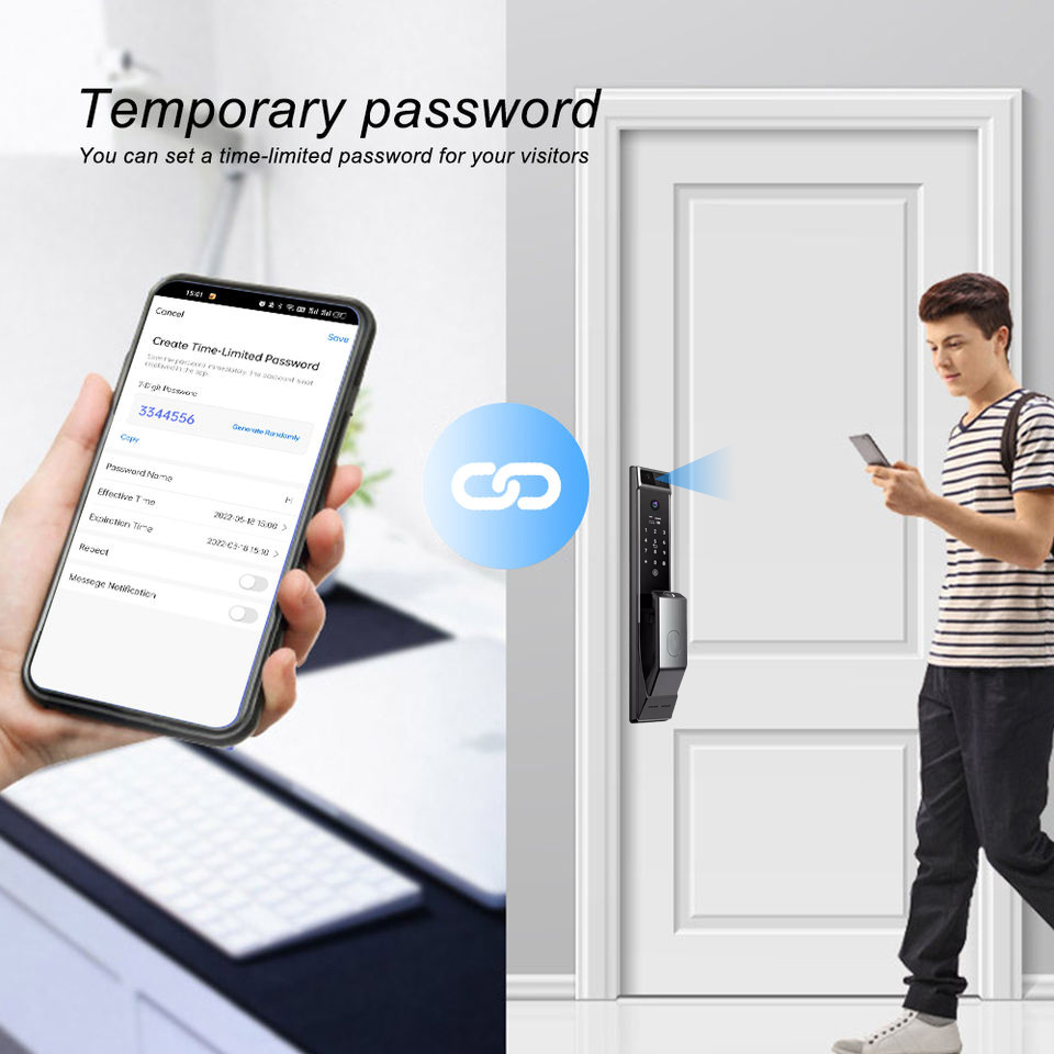Smart Door Lock Keyless Tuya W - Smart Door Lock Wifi recension och pris