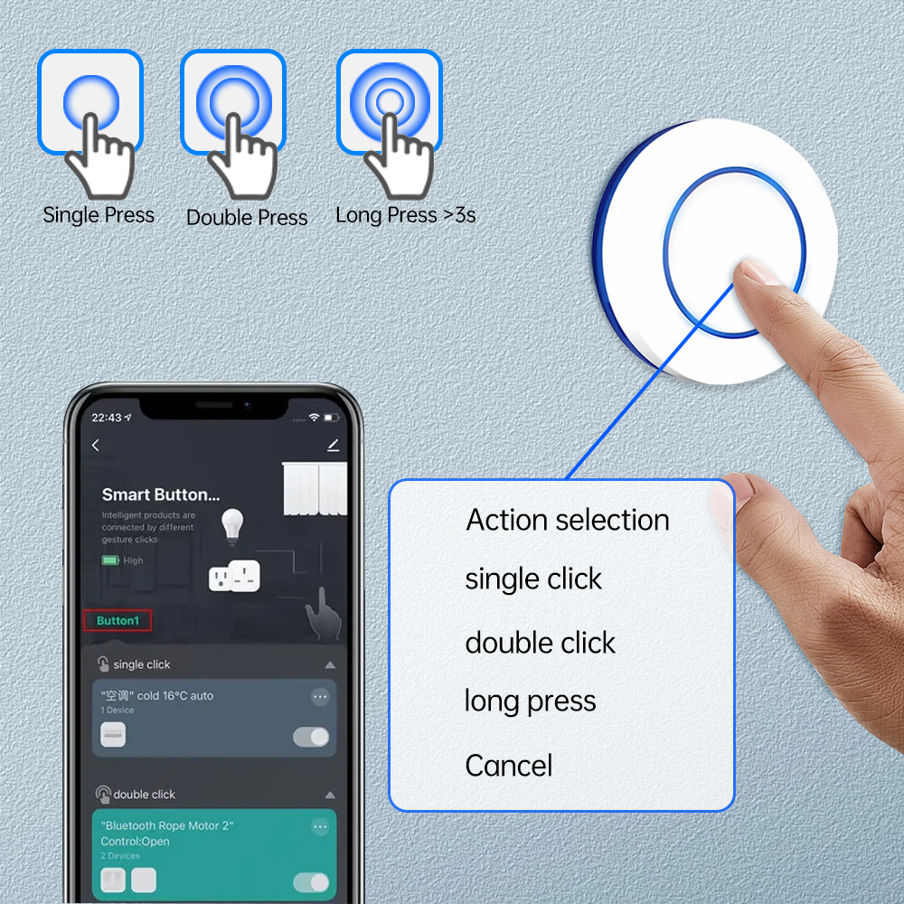 Push Button Wireless Smart Sce - Smart Home Automation Kit recension och pris